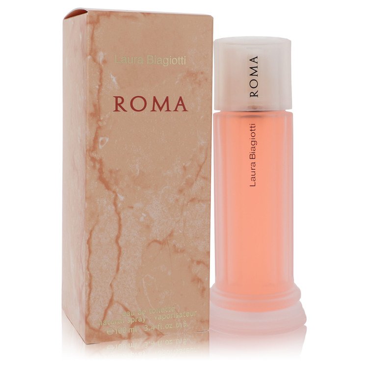 Roma Perfume by Laura Biagiotti Eau De Toilette Spray 3.4 oz for Women - Authentic Fragrance - Discount Women Perfume or Cologne Fragrance