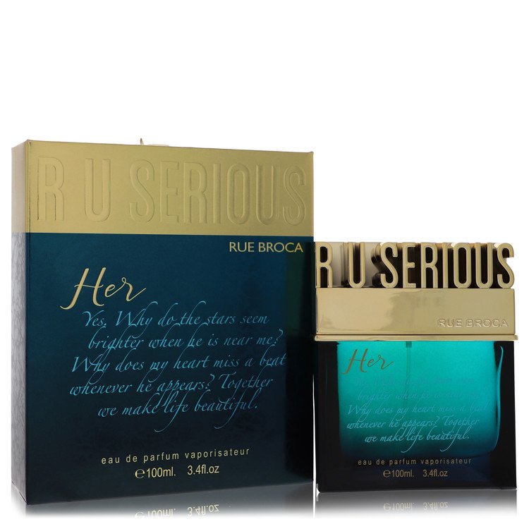 Rue Broca R U Serious Her 3.4 by Afnan Spray for Women - Perfumes4All
