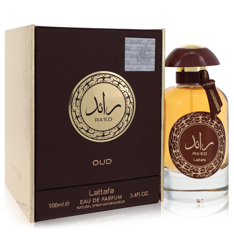 Raed Oud Perfume by Lattafa Eau De Parfum Spray (Unisex) 3.4 oz for Women - Authentic Fragrance - Discount Women Perfume or Cologne Fragrance