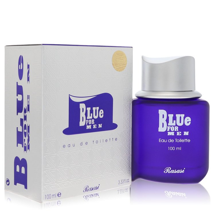Rasasi Blue Cologne by Rasasi Eau De Toilette Spray 3.4 oz for Men - Authentic Fragrance - Discount Men Perfume or Cologne Fragrance