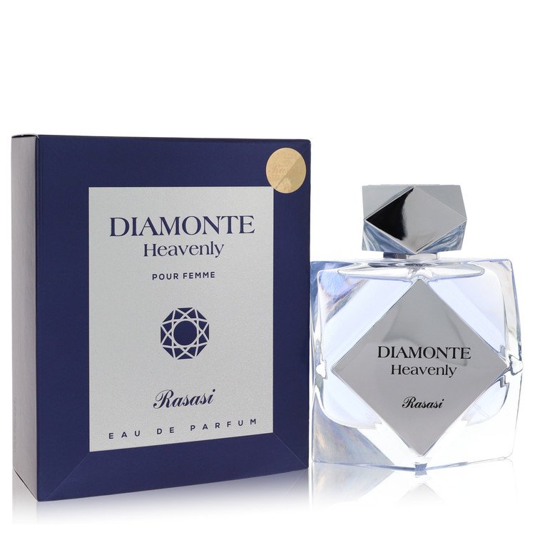 Rasasi Diamonte Heavenly Perfume by Rasasi Eau De Parfum Spray 3.3 oz for Women - Authentic Fragrance - Discount Women Perfume or Cologne Fragrance