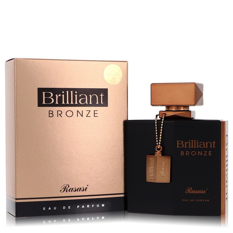 Rasasi Brillant Bronze Cologne by Rasasi Eau De Parfum Spray (Unisex) 3.3 oz for Men - Authentic Fragrance - Discount Men Perfume or Cologne Fragrance