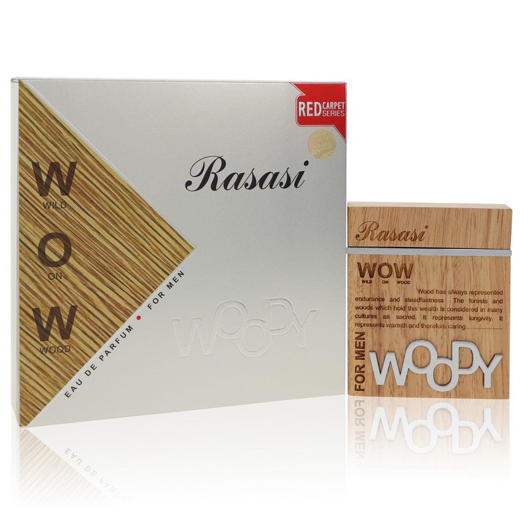 Rasasi Woody Cologne by Rasasi Eau De Parfum Spray 2 oz for Men - Authentic Fragrance - Discount Men Perfume or Cologne Fragrance