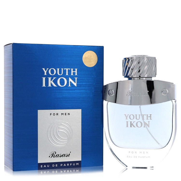 Rasasi Youth Ikon Cologne by Rasasi Eau De Parfum Spray 3.3 oz for Men - Authentic Fragrance - Discount Men Perfume or Cologne Fragrance