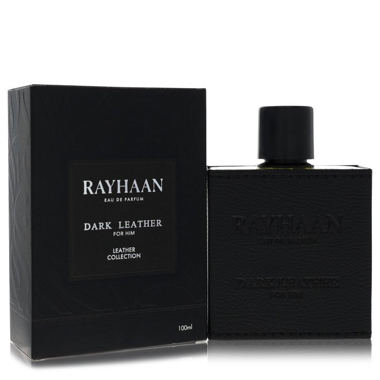 Dark Leather By by Rayhaan 3.38 oz oz Eau De Parfum Spray for Men - Perfumes4All