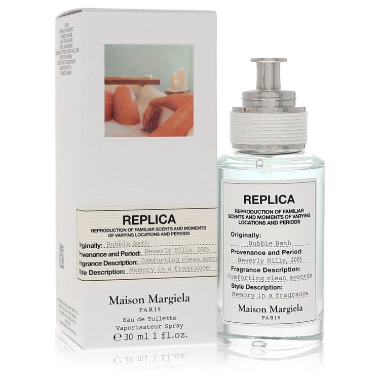 Replica Bubble Bath Perfume by Maison Margiela Eau De Toilette Spray (Unisex) 1 oz for Women - Authentic Fragrance - Discount Women Perfume or Cologne Fragrance