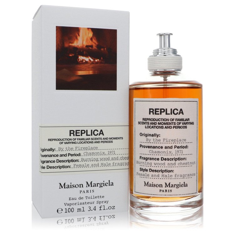 Maison Margiela Replica By The Fire Place Perfume By Maison Margiela 3.4 Oz Eau De Toilette Spray For Women In Box