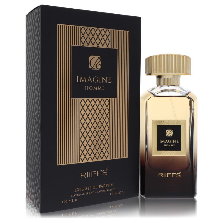 Riiffs Imagine Homme Cologne by Riiffs Extrait De Parfum Spray 3.4 oz for Men - Authentic Fragrance - Discount Men Perfume or Cologne Fragrance