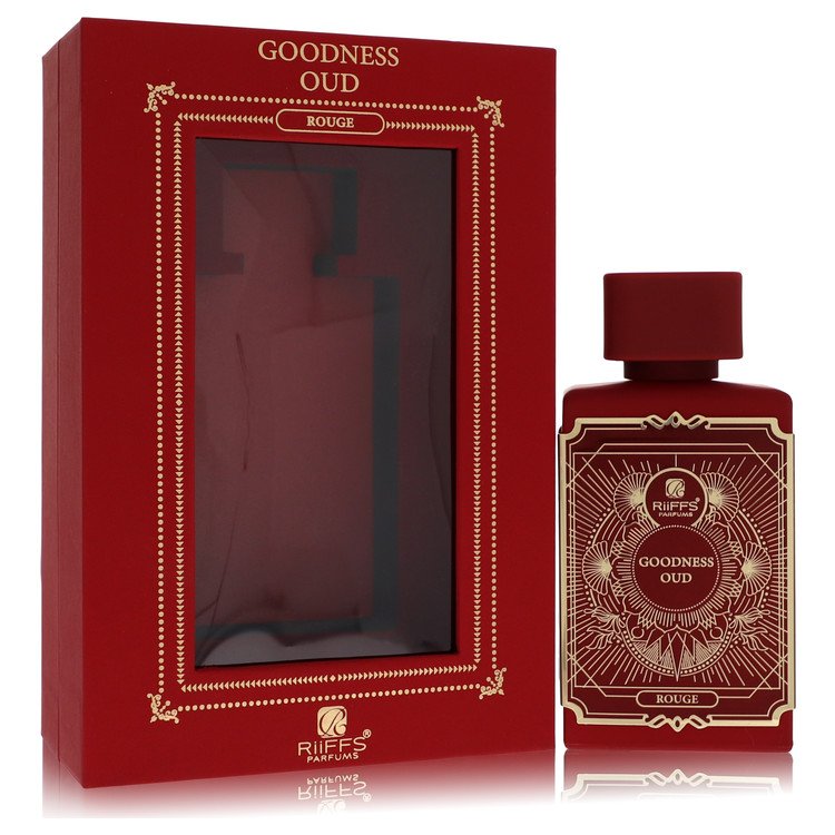 Riiffs Goodness Oud Rouge Perfume by Riiffs Eau De Parfum Spray (Unisex) 3.4 oz for Women - Authentic Fragrance - Discount Women Perfume or Cologne Fragrance