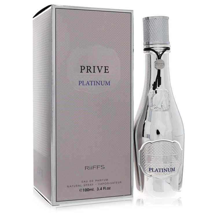 Riiffs Prive Platinum Cologne by Riiffs Eau De Parfum Spray 3.4 oz for Men - Authentic Fragrance - Discount Men Perfume or Cologne Fragrance
