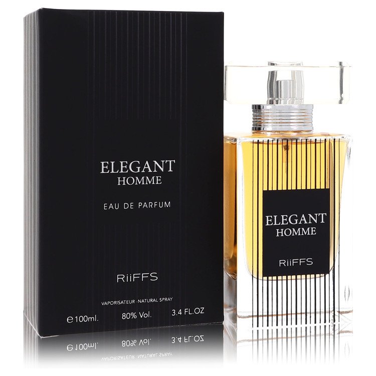 Riiffs Elegant Homme Cologne by Riiffs Eau De Parfum Spray 3.4 oz for Men - Authentic Fragrance - Discount Men Perfume or Cologne Fragrance