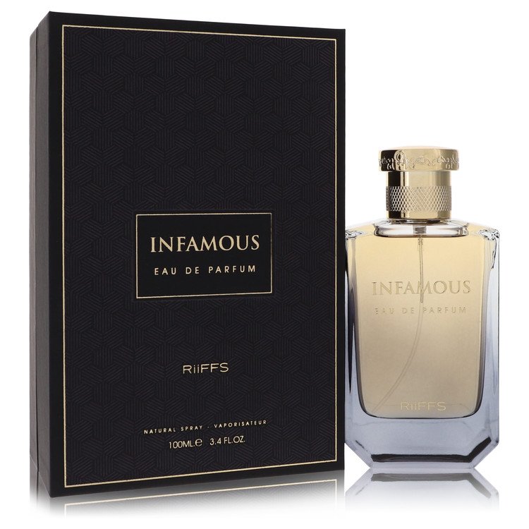 Riiffs Infamous Cologne by Riiffs Eau De Parfum Spray 3.4 oz for Men - Authentic Fragrance - Discount Men Perfume or Cologne Fragrance