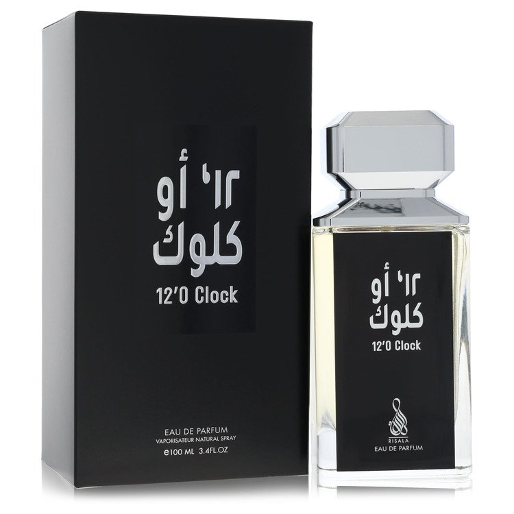 12'o Clock By by Risala 3.4 oz oz Eau De Parfum Spray for Men - Perfumes4All