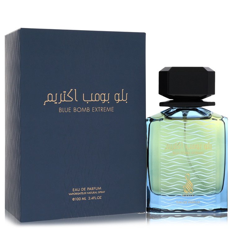 Risala Blue Bomb Extreme Cologne by Risala Eau De Parfum Spray 3.4 oz for Men - Authentic Fragrance - Discount Men Perfume or Cologne Fragrance