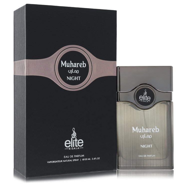 Risala Elite Muhareb Night Cologne by Risala Eau De Parfum Spray 3.4 oz for Men - Authentic Fragrance - Discount Men Perfume or Cologne Fragrance