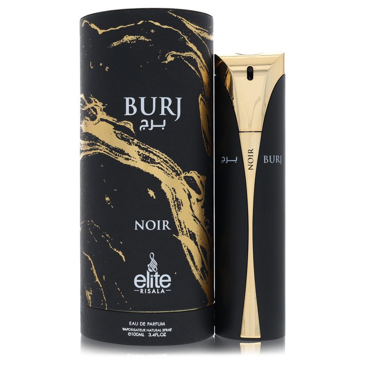Elite Burj Noir By by Risala 3.4 oz oz Eau De Parfum Spray for Men - Perfumes4All