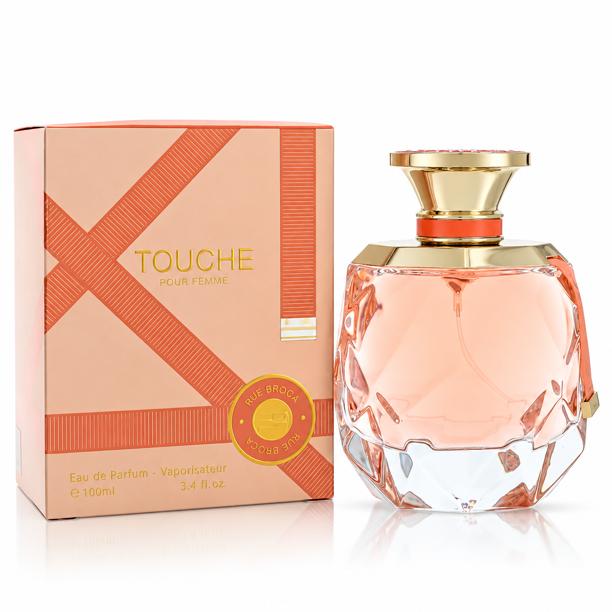 Touche Pour Femme by Rue Broca 3.4 oz Eau De Parfum Spray for Women — main image