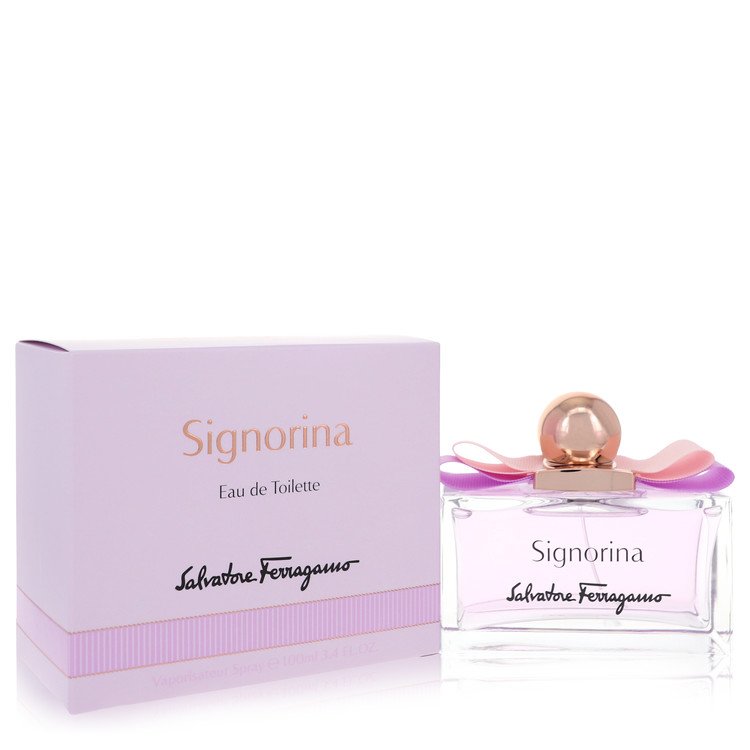 Signorina by Salvatore Ferragamo 3.4 oz oz Eau De Toilette Spray for Women - Perfumes4All