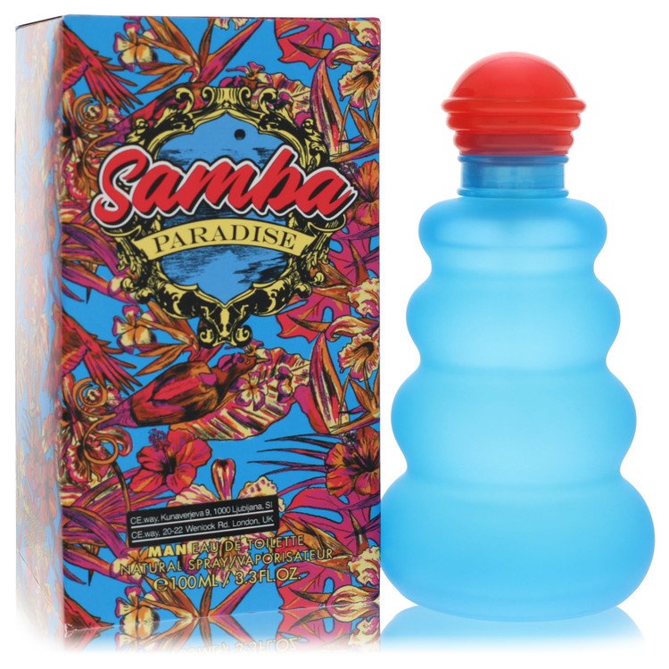 Paradise By by Samba 3.3 oz oz Eau De Toilette Spray for Men - Perfumes4All