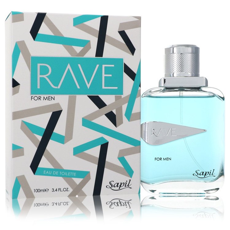 Rave By by Sapil 3.4 oz oz Eau De Toilette Spray for Men - Perfumes4All