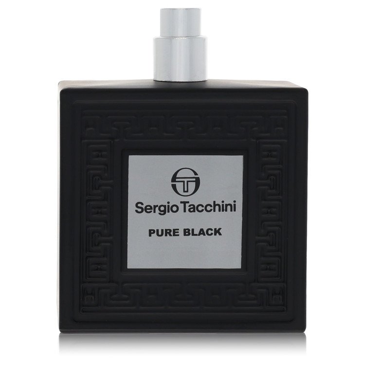 Pure Black by Sergio Tacchini 3.4 oz oz Eau De Toilette Spray for Men - Perfumes4All