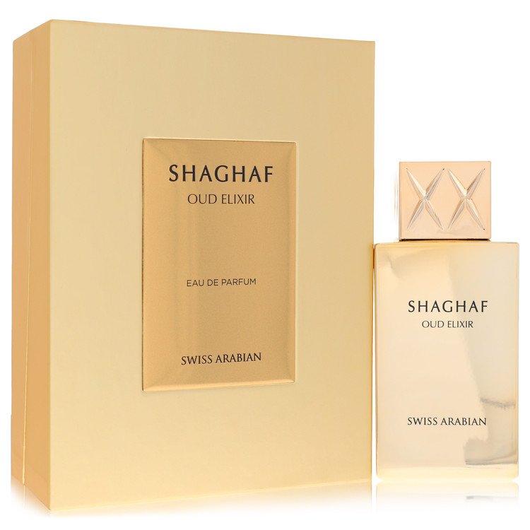 Shaghaf Oud Elixir Perfume by Swiss Arabian Eau De Parfum Spray (Unisex) 2.5 oz for Women - Authentic Fragrance - Discount Women Perfume or Cologne Fragrance