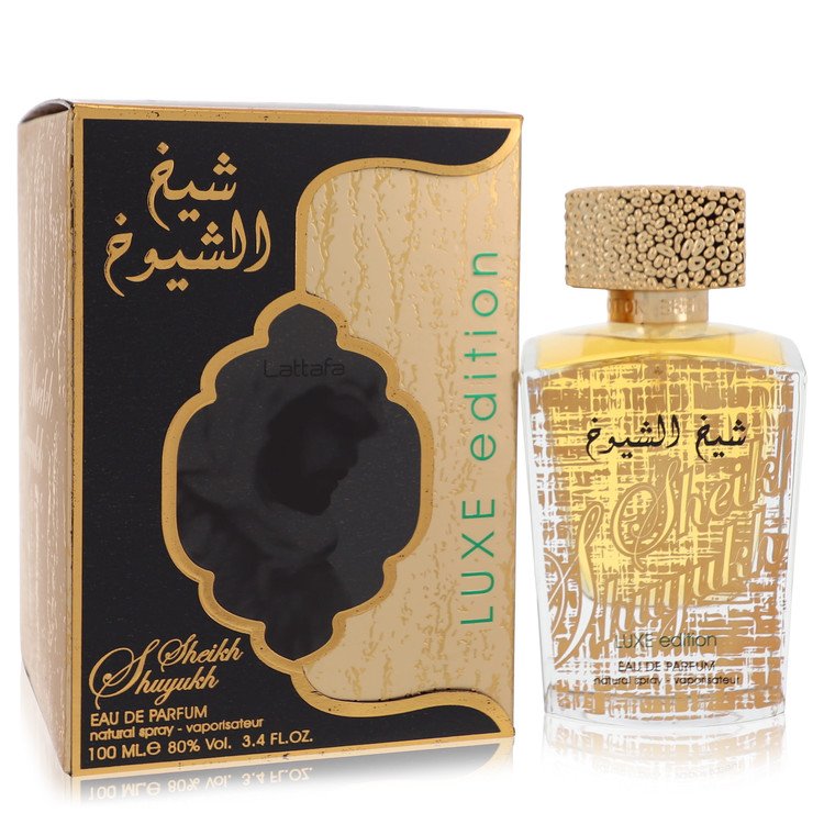 Sheikh Al Shuyukh Luxe Edition Cologne By Lattafa 3.4 Oz Eau De Parfum Spray For Men In Box