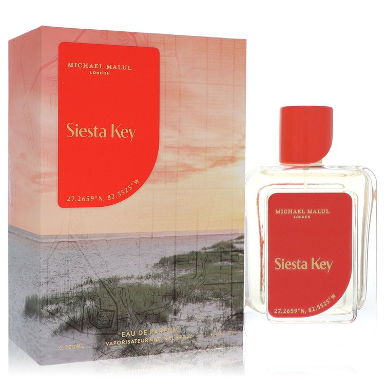 Siesta Key Perfume by Michael Malul Eau De Parfum Spray 3.4 oz for Women - Authentic Fragrance - Discount Women Perfume or Cologne Fragrance