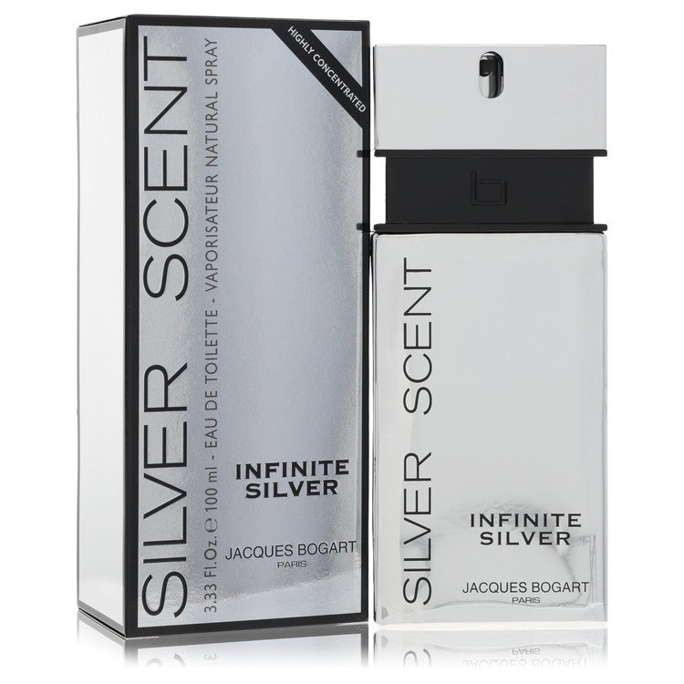 Silver Scent by Jacques Bogart 3.3 oz oz Eau De Toilette Spray for Men - Perfumes4All