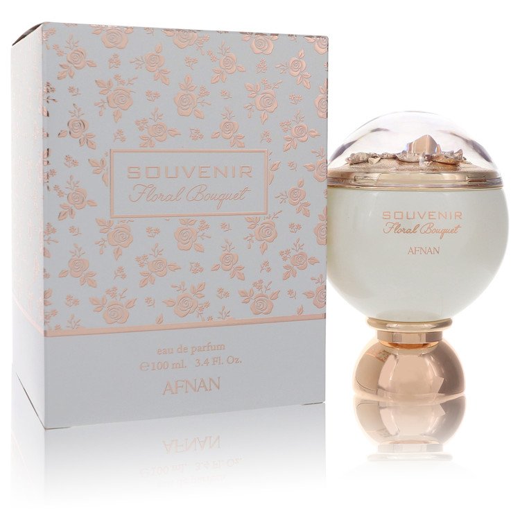 Souvenir Floral Bouquet Perfume by Afnan Eau De Parfum Spray 3.4 oz for Women - Authentic Fragrance - Discount Women Perfume or Cologne Fragrance