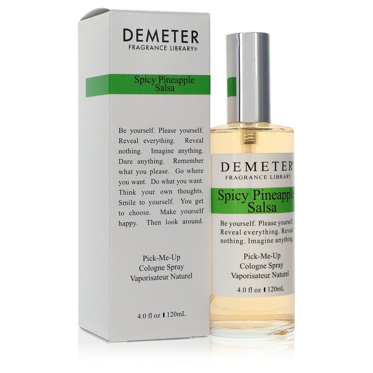 Demeter Spicy Pineapple Salsa Cologne by Demeter Cologne Spray (Unisex) 4 oz for Men - Authentic Fragrance - Discount Men Perfume or Cologne Fragrance