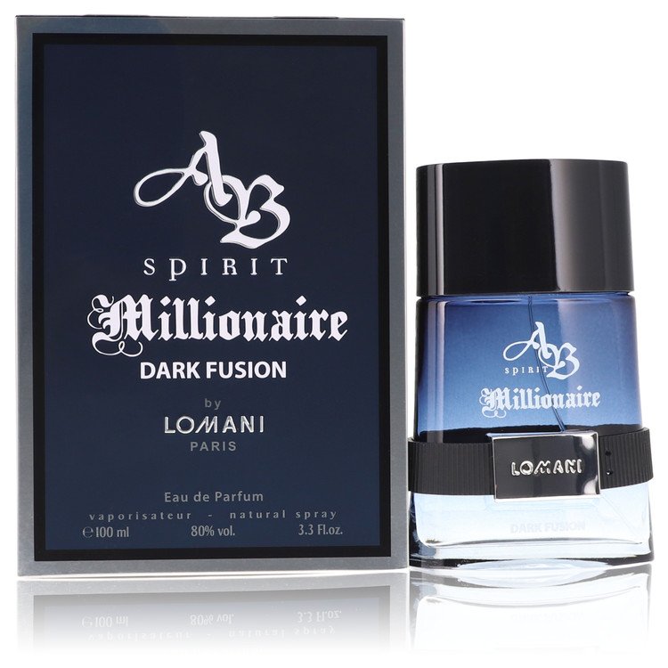 Ab Spirit Millionaire Dark by Lomani Eau De Parfum Spray for Men - Perfumes4All