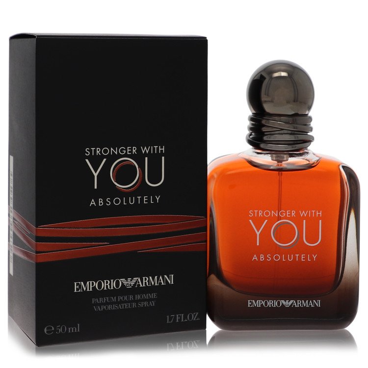 Emporio Armani Stronger With You Absolutely Cologne By Giorgio Armani 1.7 Oz Eau De Parfum Spray For Men In Box