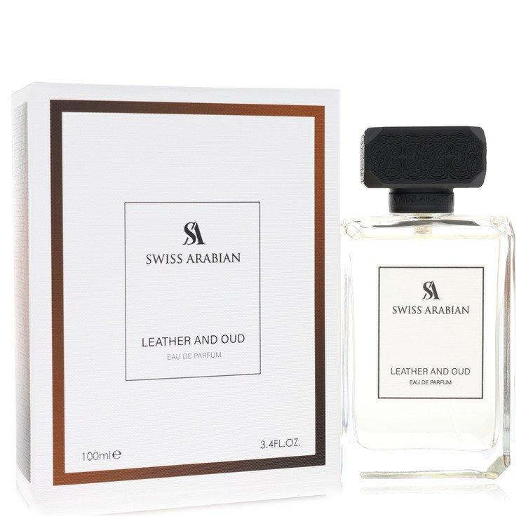 Swiss Arabian Leather And Oud Cologne by Swiss Arabian Eau De Parfum Spray (Unisex) 3.4 oz for Men - Authentic Fragrance - Discount Men Perfume or Cologne Fragrance