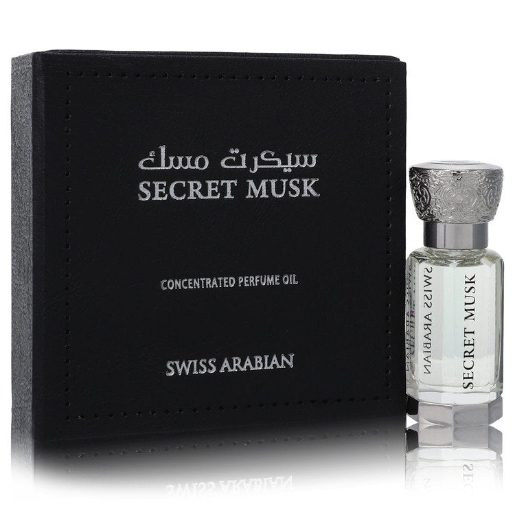 Swiss Arabian Secret Musk Perfume by Swiss Arabian Concentrated Perfume Oil (Unisex) .40 oz for Women - Authentic Fragrance - Discount Women Perfume or Cologne Fragrance