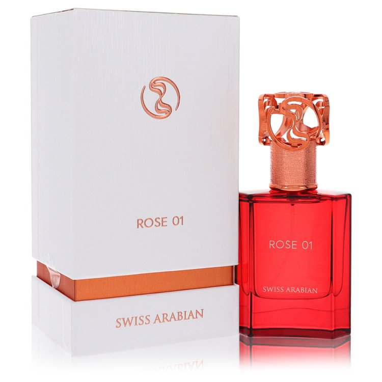 Swiss Arabian Rose 01 Cologne by Swiss Arabian Eau De Parfum Spray (Unisex) 1.7 oz for Men - Authentic Fragrance - Discount Men Perfume or Cologne Fragrance