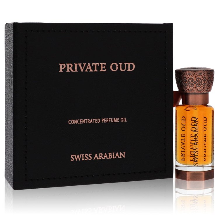 Swiss Arabian Private Oud Cologne by Swiss Arabian Concentrated Perfume Oil (Unisex) .4 oz for Men - Authentic Fragrance - Discount Men Perfume or Cologne Fragrance