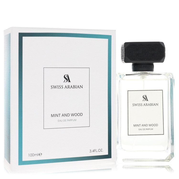 Swiss Arabian Mint And Wood Cologne by Swiss Arabian Eau De Parfum Spray 3.4 oz for Men - Authentic Fragrance - Discount Men Perfume or Cologne Fragrance