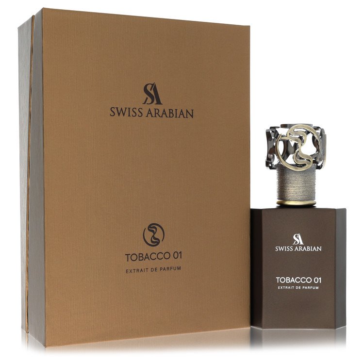 Swiss Arabian Tobacco 01 Cologne by Swiss Arabian Extrait De Parfum Spray (Unisex) 1.7 oz for Men - Authentic Fragrance - Discount Men Perfume or Cologne Fragrance