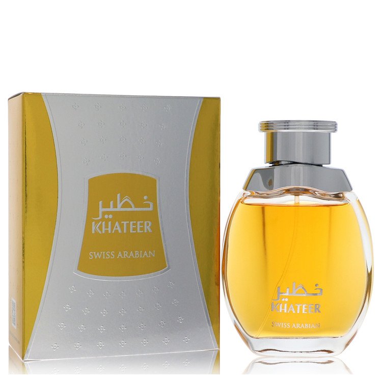 Swiss Arabian Khateer Cologne by Swiss Arabian Eau De Parfum Spray 3.4 oz for Men - Authentic Fragrance - Discount Men Perfume or Cologne Fragrance