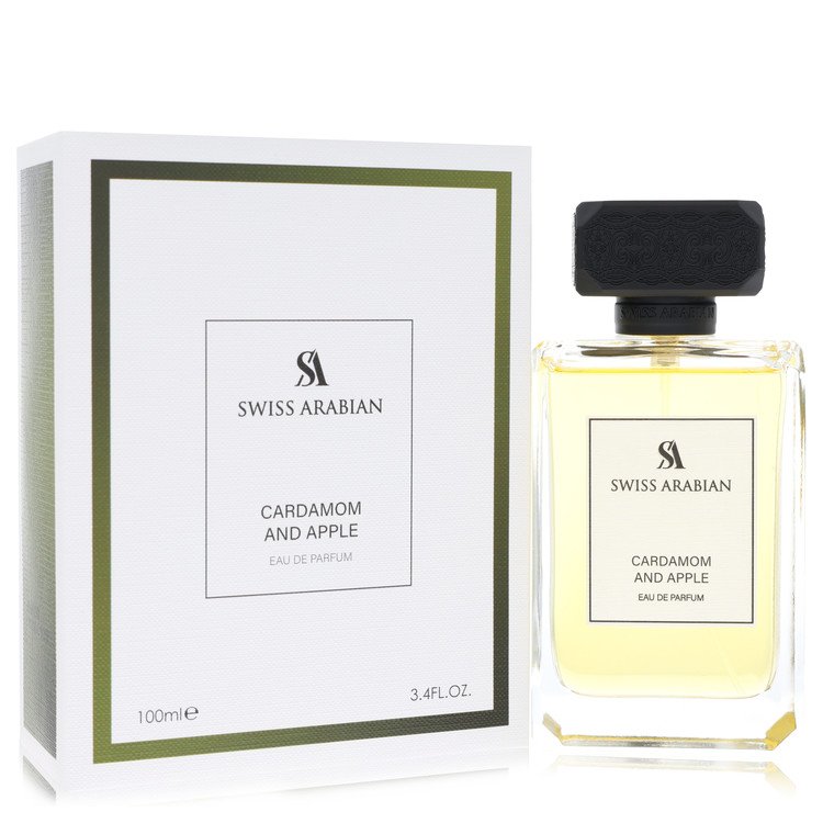 Swiss Arabian Cardamon And Apple Cologne by Swiss Arabian Eau De Parfum Spray 3.4 oz for Men - Authentic Fragrance - Discount Men Perfume or Cologne Fragrance