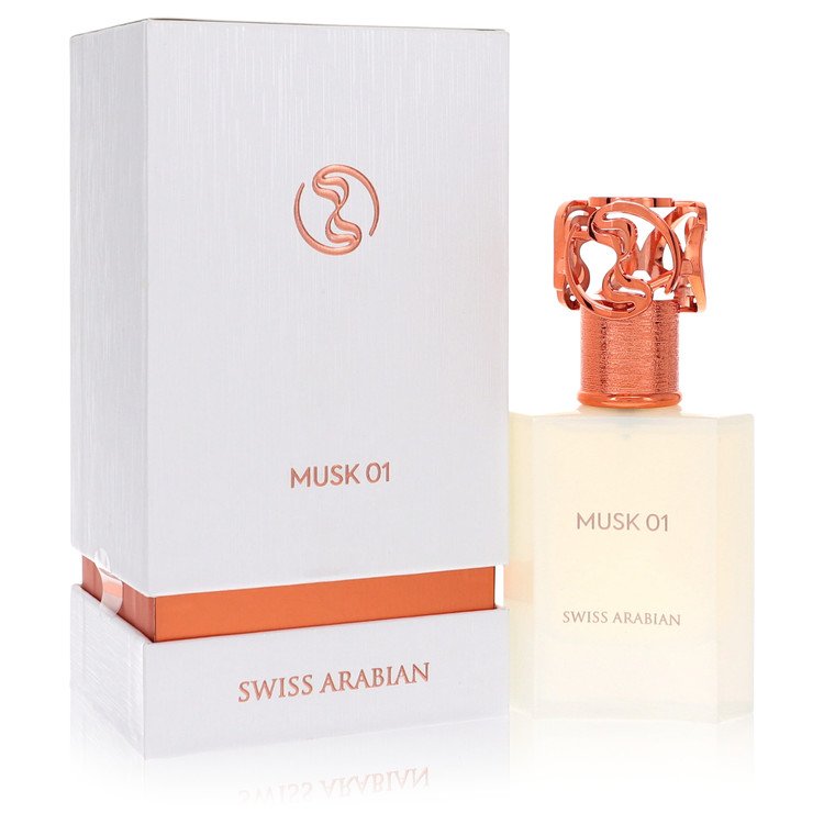 Swiss Arabian Musk 01 Cologne by Swiss Arabian Eau De Parfum Spray (Unisex) 1.7 oz for Men - Authentic Fragrance - Discount Men Perfume or Cologne Fragrance