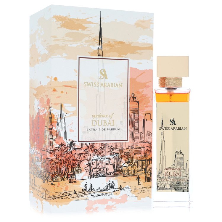 Swiss Arabian Opulence Of Dubai Perfume by Swiss Arabian Extrait De Parfum Spray (Unisex) 3.4 oz for Women - Authentic Fragrance - Discount Women Perfume or Cologne Fragrance
