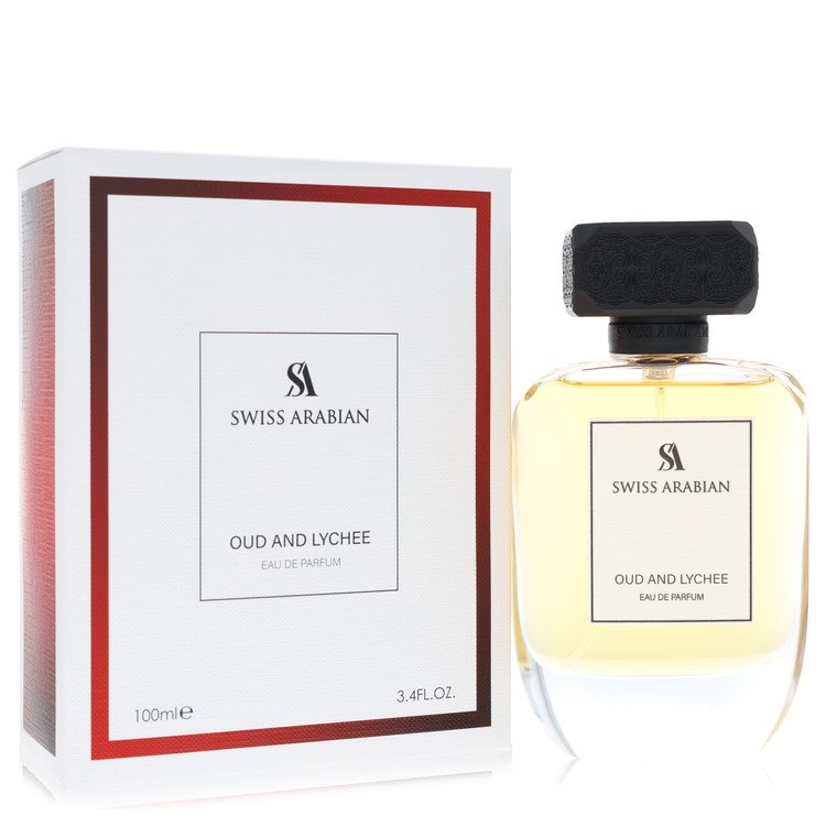 Swiss Arabian Oud And Lychee Perfume by Swiss Arabian Eau De Parfum Spray (Unisex) 3.4 oz for Women - Authentic Fragrance - Discount Women Perfume or Cologne Fragrance