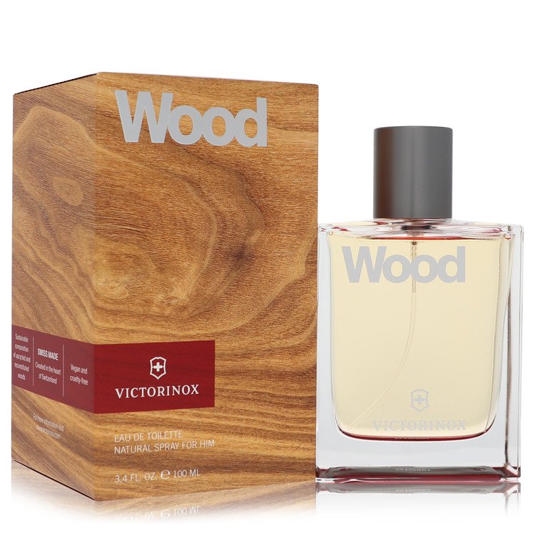Swiss Army Wood Cologne by Victorinox Eau De Toilette Spray 3.4 oz for Men - Authentic Fragrance - Discount Men Perfume or Cologne Fragrance