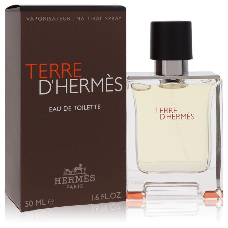 Terre D'Hermes Cologne By Hermes 1.6 Oz Eau De Toilette Spray For Men In Box