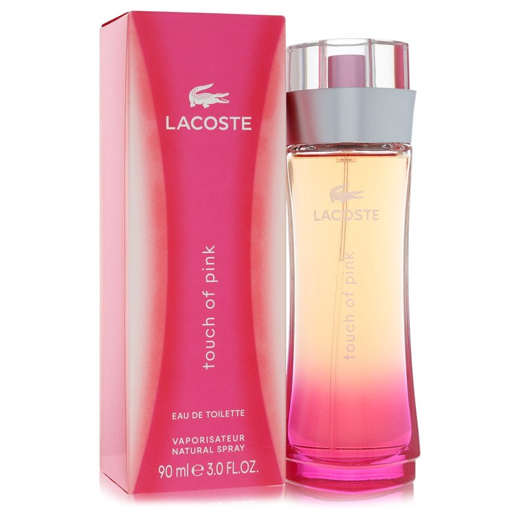 Touch Of Pink by Lacoste 3.0 oz Eau De Toilette Spray for Women - Perfumes4All
