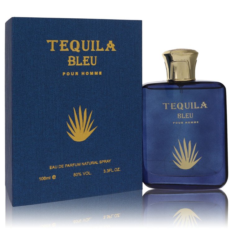 Tequila Pour Homme Bleu Cologne by Tequila Perfumes EDP Spray 3.3 Oz / 100 Ml for Men