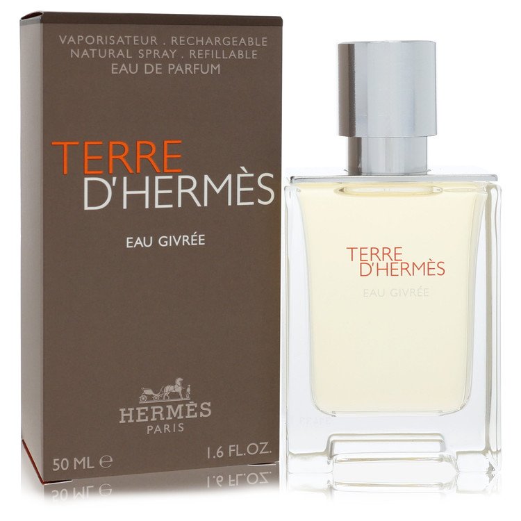 Terre D'Hermes Eau Givree Cologne by Hermes Eau De Parfum Refillable Spray 1.6 oz for Men - Authentic Fragrance - Discount Men Perfume or Cologne Fragrance