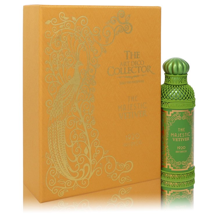 The Majestic Vetiver Perfume by Alexandre J Eau De Parfum Spray (Unisex) 3.4 oz for Women - Authentic Fragrance - Discount Women Perfume or Cologne Fragrance